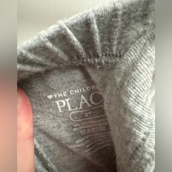 Carter’s 2T Gender Neutral Gray Stretchy Leggings Pants - Picture 2 of 3